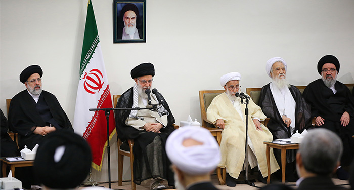 دیدار اعضای مجلس خبرگان رهبری با امام خامنه‌ای