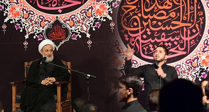 گزارش تصویری شب اول محرم فاطمیه بزرگ تهران