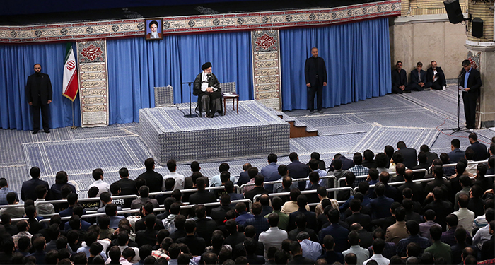 بیانات امام خامنه‌ای در دیدار نخبگان و استعدادهای برتر علمی