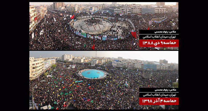پایتخت یکصدا علیه آشوبگران + عکس