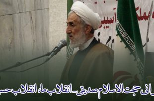 سخنرانی حجت الاسلام صدیقی - انقلاب ما، انقلاب حسینی است