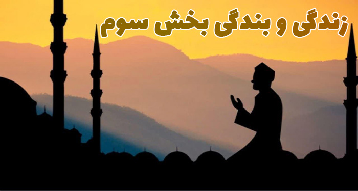 زندگی و بندگی بخش سوم | سخنرانی مکتوب حجت الاسلام عباسی ولدی در ماه مبارک رمضان