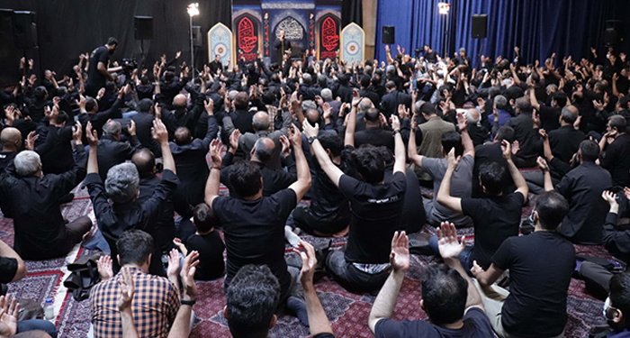 گزارش تصویری مراسم عزاداری محرم الحرام 1401 فاطمیه بزرگ تهران