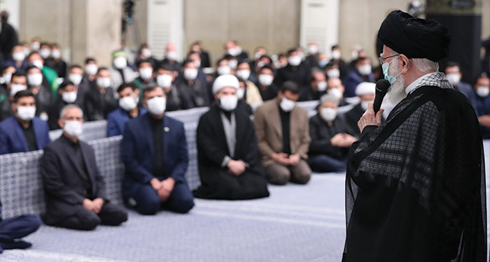 بیانات امام خامنه ای در پایان مراسم عزاداری اربعین در حسینیه امام خمینی