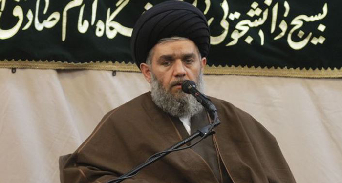 سخنرانی حجت الاسلام مومنی با موضوع شهید زنده