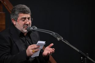 گزارش تصویری مراسم شب عاشورا در حسینیه امام خمینی