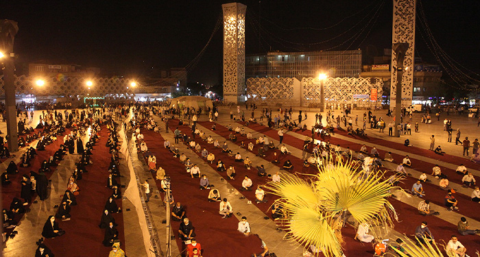 گزارش تصویری مراسم جشن غدیر در میدان امام حسین
