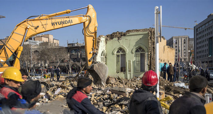 تخریب مسجد |هفت در| در روز اربعین