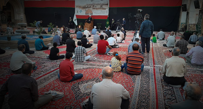 گزارش تصویری دعای ندبه 25 تیر 1400 مشهد اردهال