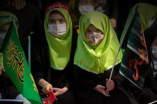 گزارش تصویری همایش جهانی سه ساله های حسینی در حرم مطهر امام خمینی 