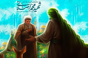 «بر زانوان رضا» سروده ای در وصف شهید اصلانی