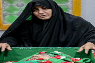 همسر شهید مدافع امنیت حسین تقی‌پور | دشمن اشک‌های مرا نخواهد دید