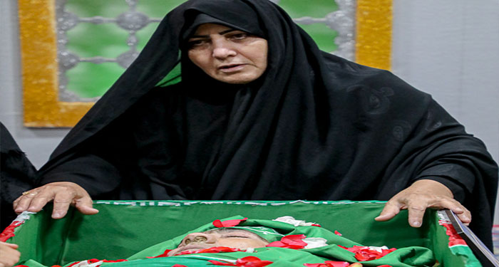 همسر شهید مدافع امنیت حسین تقی‌پور | دشمن اشک‌های مرا نخواهد دید