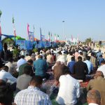 مراسم دعای ندبه در خلیج فارس