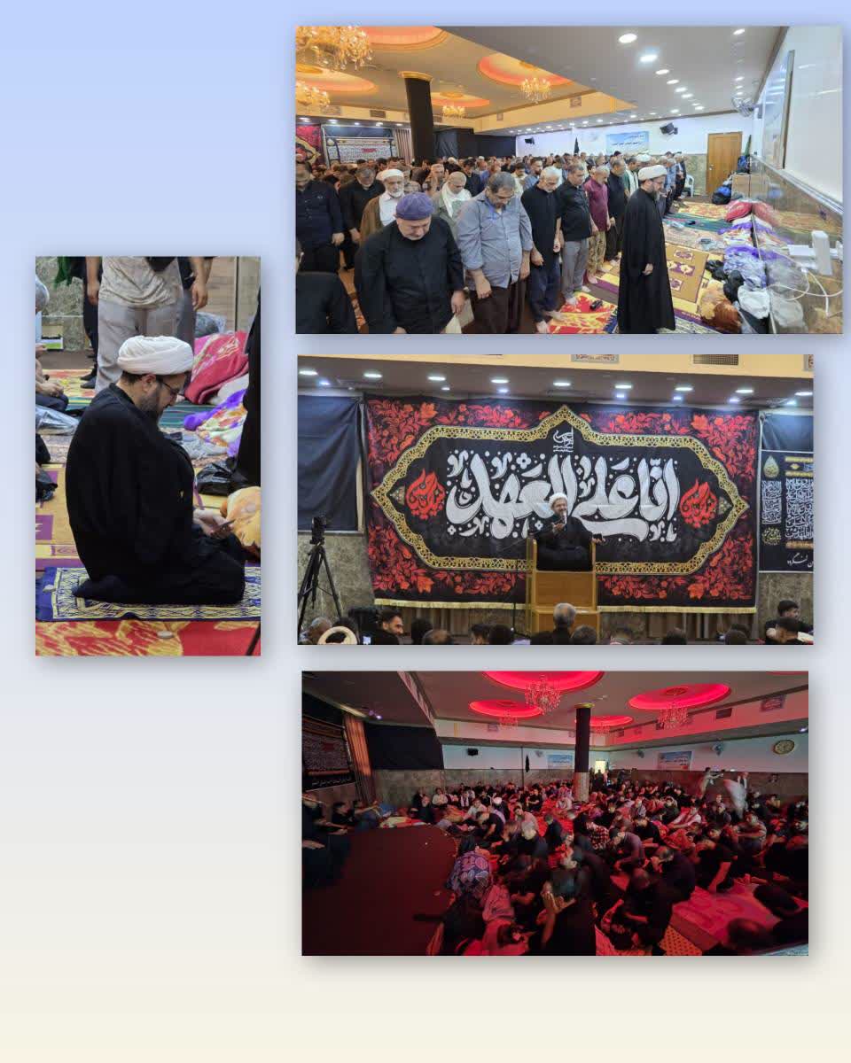 مراسم نماز جماعت صافی صفا
