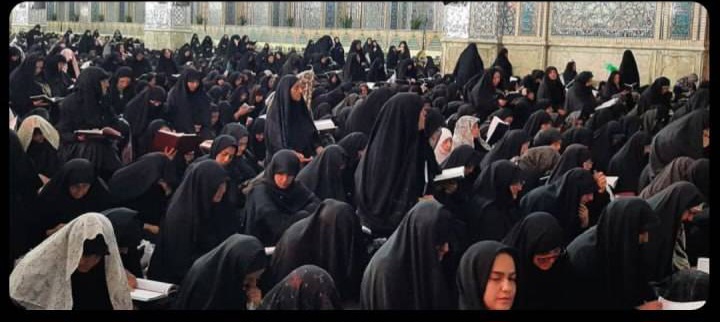 مراسم دعای ندبه حرم امام رضا