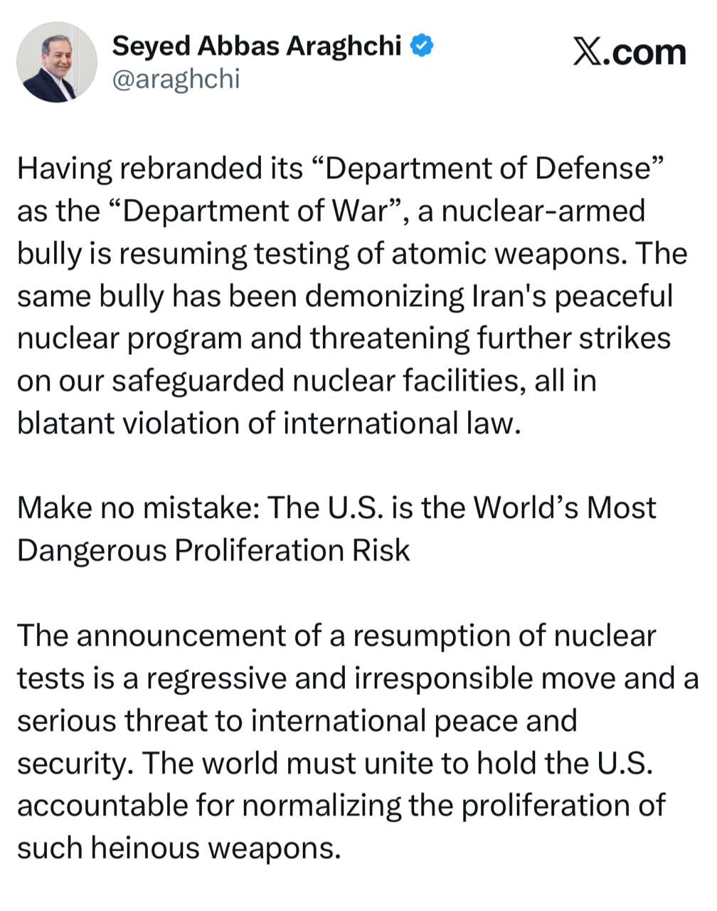 هسته ای عراقچی