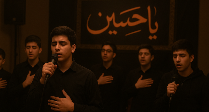 آموزش مداحی حاج حسین هوشیار