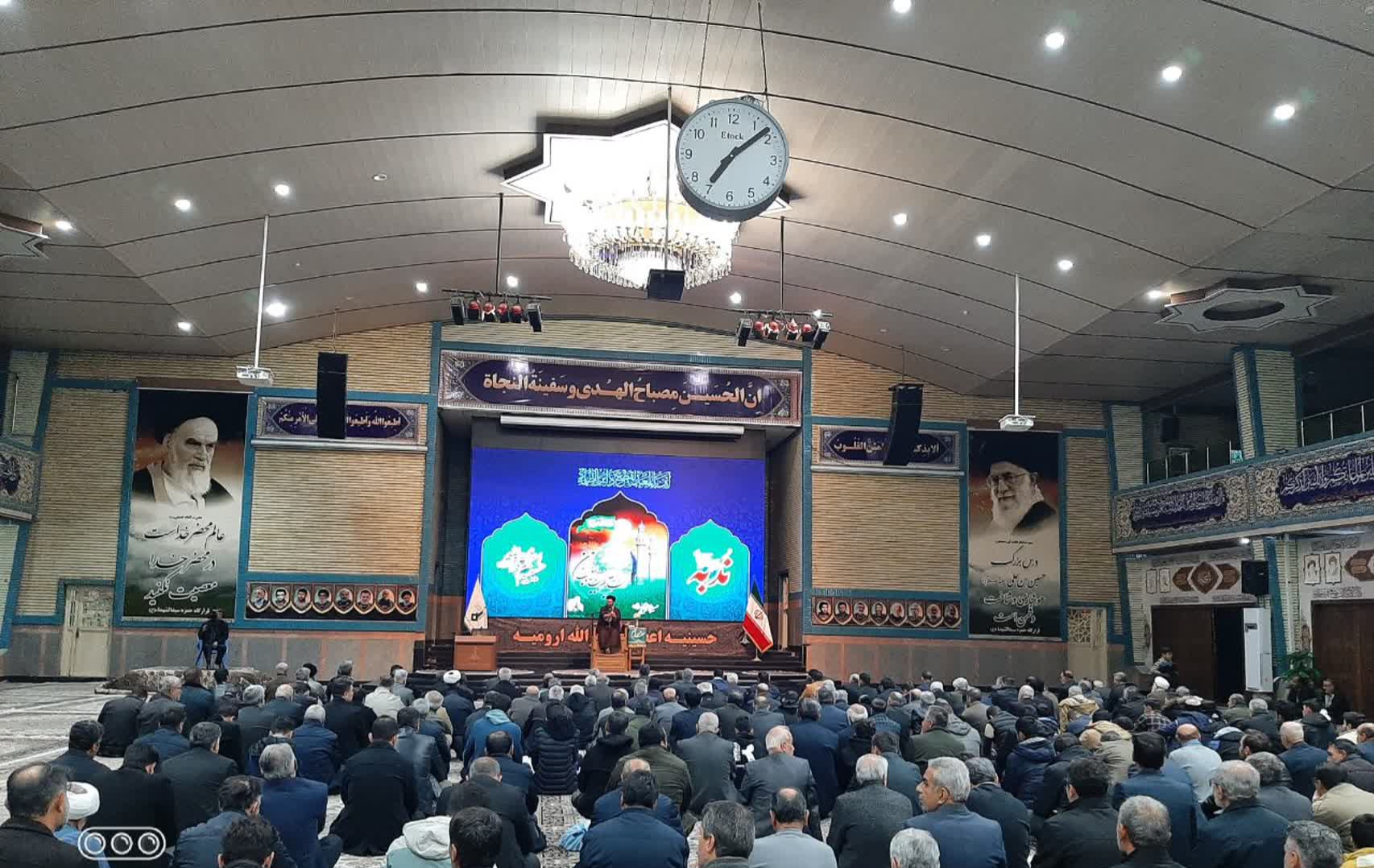 گزارش تصویری از مراسم دعای ندبه در ارومیه