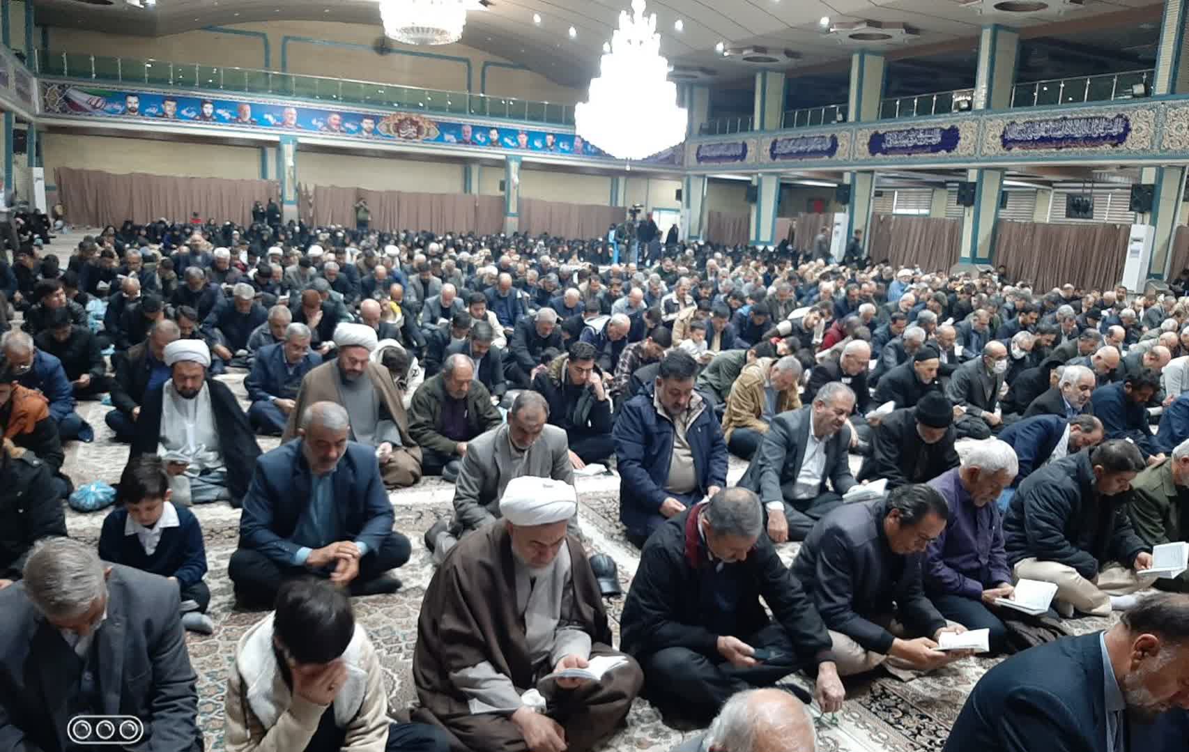 گزارش تصویری از مراسم دعای ندبه در ارومیه