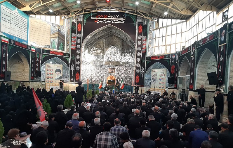 مراسم دعای ندبه ساوه