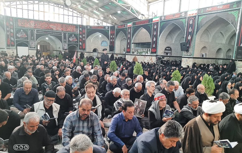 مراسم دعای ندبه ساوه