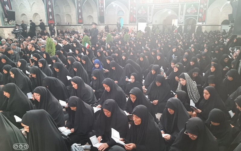 مراسم دعای ندبه ساوه